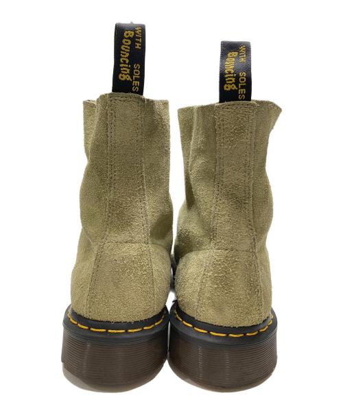 Dr.Martens（ドクターマーチン）Dr.Martens (ドクターマーチン) スエード8ホールブーツ ベージュ サイズ:UK10の古着・服飾アイテム