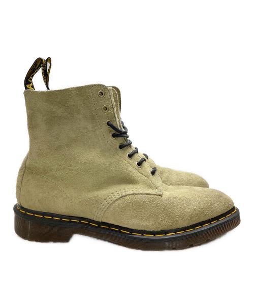 Dr.Martens（ドクターマーチン）Dr.Martens (ドクターマーチン) スエード8ホールブーツ ベージュ サイズ:UK10の古着・服飾アイテム