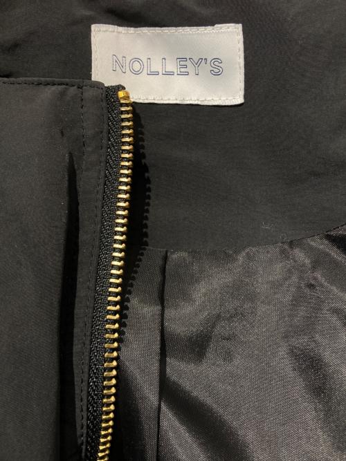 NOLLEY'S（ノーリーズ）NOLLEY'S (ノーリーズ) ギャザースリーブダウンブルゾン ブラック サイズ:FREEの古着・服飾アイテム