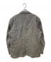 BROOKS BROTHERS 346 (ブルックスブラザーズ 346) ウールヘリンボーンテーラードジャケット グレー サイズ:サイズ表記無し：6000円