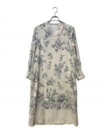 Ameri（アメリ）の古着「フラワープリントワンピース」｜ホワイト