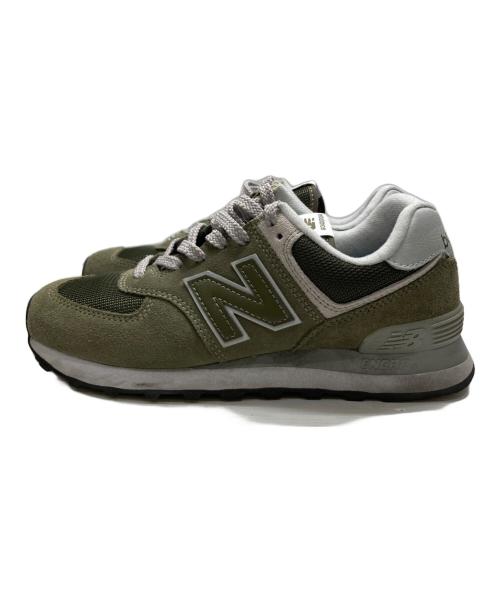 NEW BALANCE（ニューバランス）NEW BALANCE (ニューバランス) スニーカー グリーン サイズ:23.5の古着・服飾アイテム