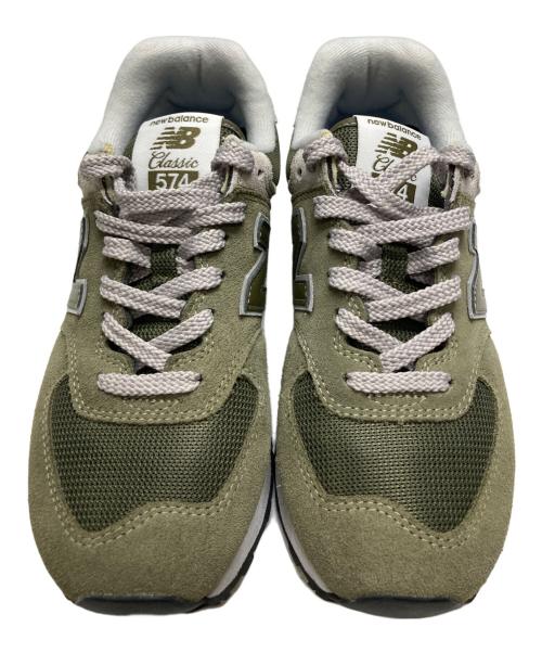 NEW BALANCE（ニューバランス）NEW BALANCE (ニューバランス) スニーカー グリーン サイズ:23.5の古着・服飾アイテム