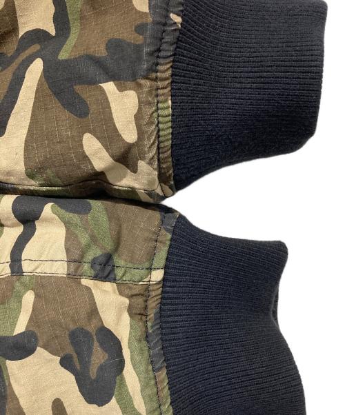 Montley（モーレー）Montley (モーレー) リバーシブルカモブルゾン ブラック サイズ:サイズ表記無しの古着・服飾アイテム