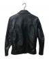 UNDERCOVER (アンダーカバー) ダブルライダースジャケット ブラック サイズ:4：90000円