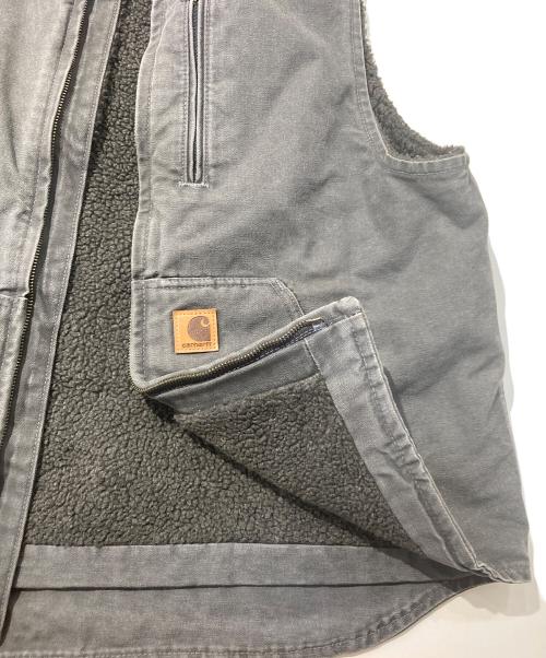 CarHartt（カーハート）CarHartt (カーハート) ダックベスト グレー サイズ:Lの古着・服飾アイテム