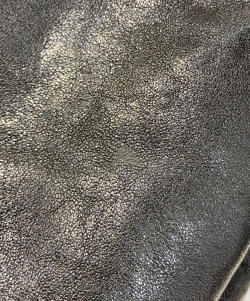 NO ID.（ノーアイディー）NO ID. (ノーアイディー) Lamb Vegetable Fake Mouton Reversible Hooded Blouson ブラック サイズ:SIZE2の古着・服飾アイテム