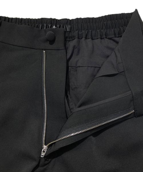 NO ID.（ノーアイディー）NO ID. (ノーアイディー) イージーワイドトラウザーズ ブラック サイズ:1の古着・服飾アイテム