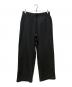 NO ID.（ノーアイディー）の古着「イージーワイドトラウザーズ」｜ブラック