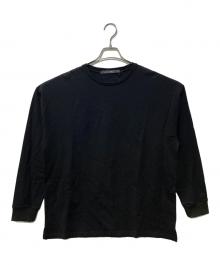 NO ID.（ノーアイディー）の古着「スムースC/N-BIGプルオーバー」｜ブラック