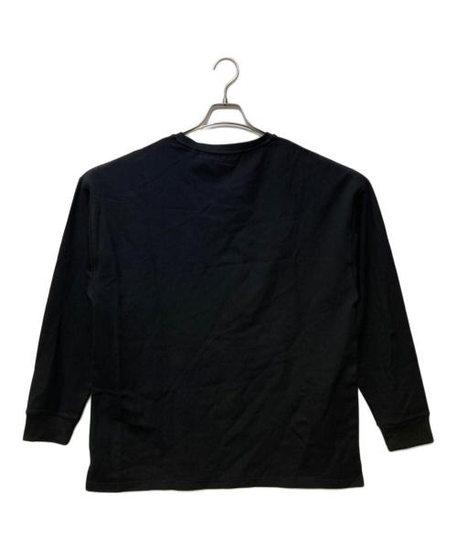 NO ID.（ノーアイディー）NO ID. (ノーアイディー) スムースC/N-BIGプルオーバー ブラック サイズ:FREEの古着・服飾アイテム