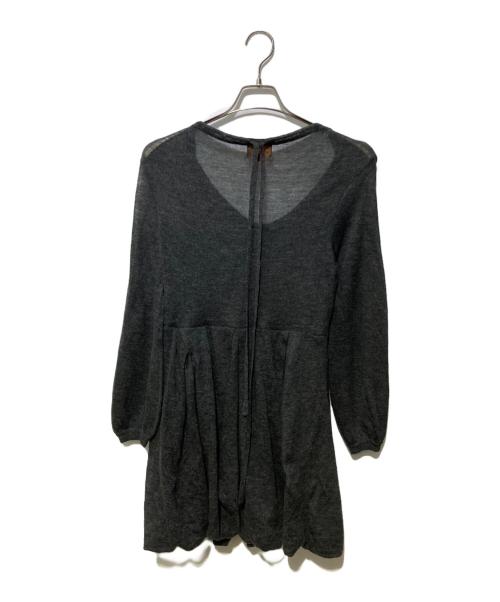 Vivienne Westwood（ヴィヴィアンウエストウッド）Vivienne Westwood (ヴィヴィアンウエストウッド) チュニック グレー サイズ:SIZE 2の古着・服飾アイテム