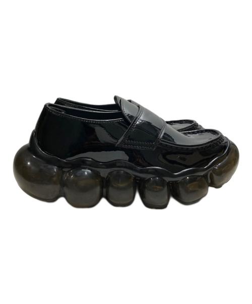 grounds（グラウンズ）grounds (グラウンズ) JEWELRY LOAFER ブラック サイズ:25cmの古着・服飾アイテム