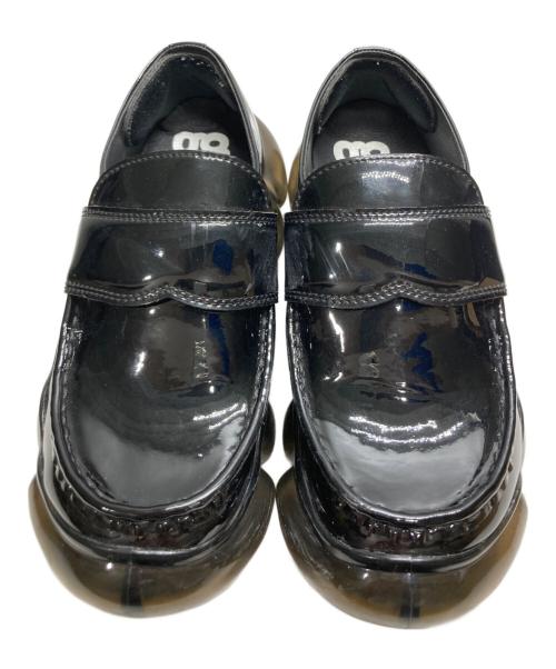 grounds（グラウンズ）grounds (グラウンズ) JEWELRY LOAFER ブラック サイズ:25cmの古着・服飾アイテム