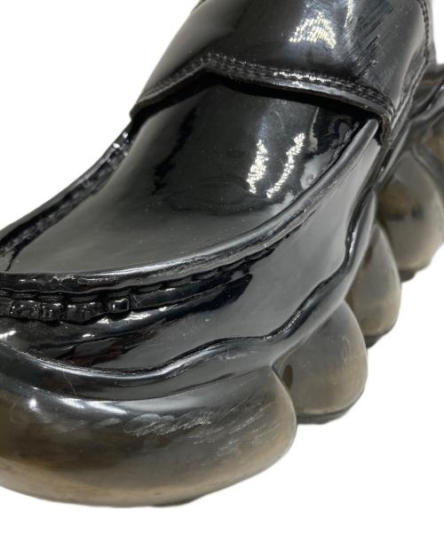 grounds（グラウンズ）grounds (グラウンズ) JEWELRY LOAFER ブラック サイズ:25cmの古着・服飾アイテム