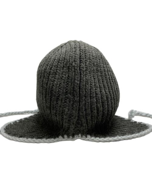TODAYFUL（トゥデイフル）TODAYFUL (トゥデイフル) Ear Flap Knitcap グレーの古着・服飾アイテム