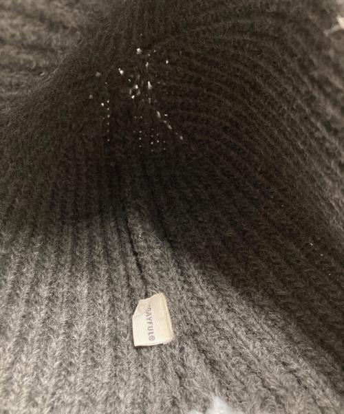 TODAYFUL（トゥデイフル）TODAYFUL (トゥデイフル) Ear Flap Knitcap グレーの古着・服飾アイテム