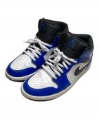 NIKEナイキ）の古着「Air Jordan 1 Mid」｜Game Royal/White/Bla