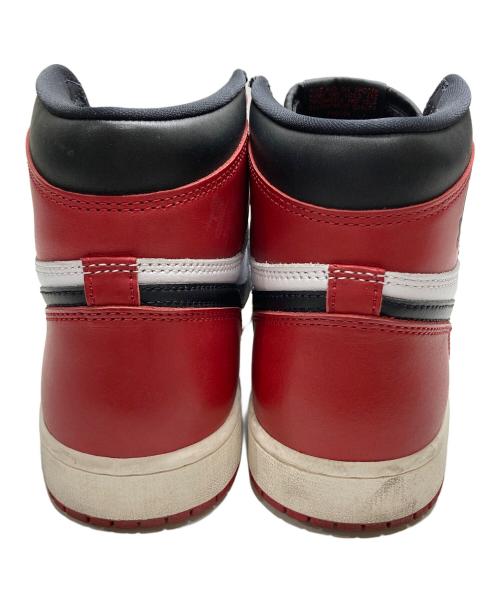 NIKE（ナイキ）NIKE (ナイキ) Air Jordan 1 Retro High OG Black Toe Reimagined サイズ:27の古着・服飾アイテム