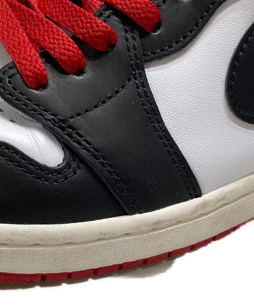 NIKE（ナイキ）NIKE (ナイキ) Air Jordan 1 Retro High OG Black Toe Reimagined サイズ:27の古着・服飾アイテム