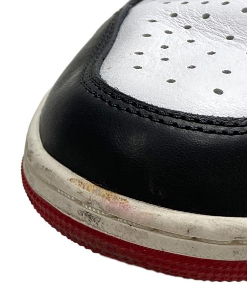 NIKE（ナイキ）NIKE (ナイキ) Air Jordan 1 Retro High OG Black Toe Reimagined サイズ:27の古着・服飾アイテム