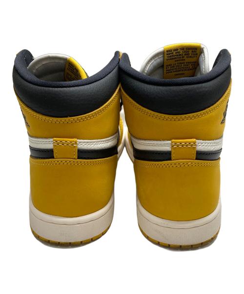NIKE（ナイキ）NIKE (ナイキ) AIR JORDAN 1 RETRO HIGH OG YELLOW OCHRE/BLACK-SAIL サイズ:26の古着・服飾アイテム