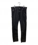 STRUMストラム）の古着「11oz オーガニックコットン ストレッチデニム」｜ブラック