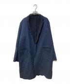 UNDERCOVERアンダーカバー）の古着「NOTCH DOUBLE COAT」｜ネイビー