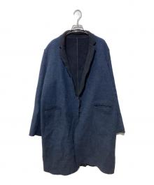 UNDERCOVER（アンダーカバー）の古着「NOTCH DOUBLE COAT」｜ネイビー