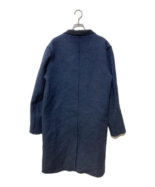 UNDERCOVER（アンダーカバー）UNDERCOVER (アンダーカバー) NOTCH DOUBLE COAT ネイビー サイズ:SIZE4の古着・服飾アイテム
