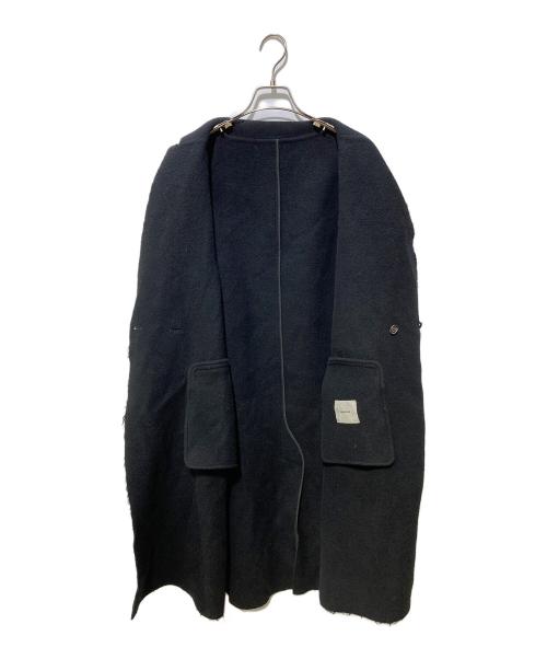 UNDERCOVER（アンダーカバー）UNDERCOVER (アンダーカバー) NOTCH DOUBLE COAT ネイビー サイズ:SIZE4の古着・服飾アイテム