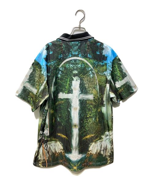 SUPREME（シュプリーム）Supreme (シュプリーム) Tadanori Yokoo Soccer Jersey グリーン サイズ:Lの古着・服飾アイテム