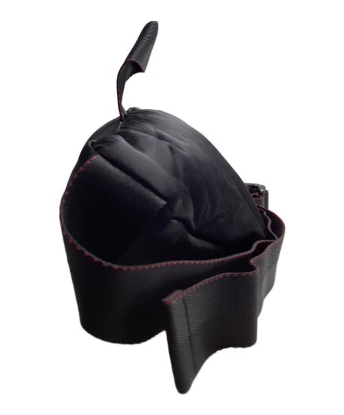 COMME des GARCONS HOMME（コムデギャルソン オム）COMME des GARCONS HOMME (コムデギャルソン オム) ナイロンツイルウエストバッグ ブラックの古着・服飾アイテム
