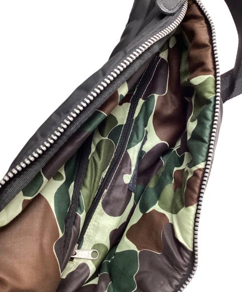 COMME des GARCONS HOMME（コムデギャルソン オム）COMME des GARCONS HOMME (コムデギャルソン オム) ナイロンツイルウエストバッグ ブラックの古着・服飾アイテム