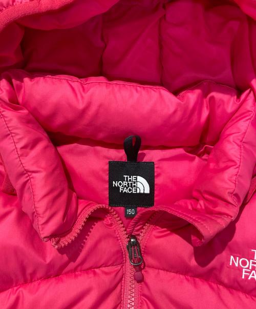 THE NORTH FACE（ザ ノース フェイス）THE NORTH FACE (ザ ノース フェイス) ダウンジャケット ショッキングピンク サイズ:150㎝の古着・服飾アイテム