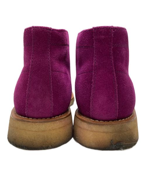 REGAL（リーガル）REGAL (リーガル) スエードチャッカブーツ パープル サイズ:24㎝の古着・服飾アイテム