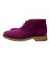 REGAL (リーガル) スエードチャッカブーツ パープル サイズ:24㎝：4000円
