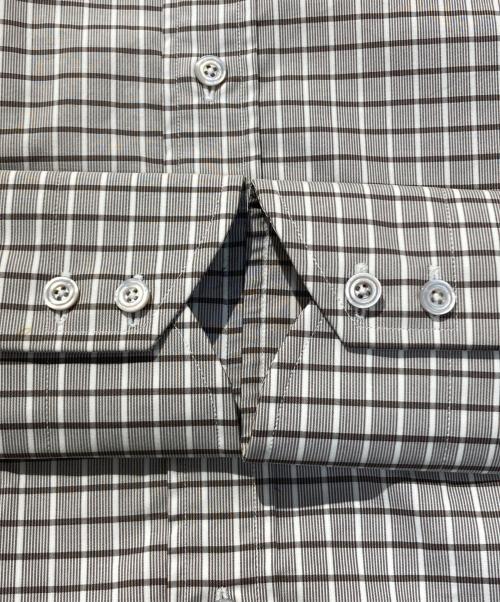 TOM FORD（トムフォード）TOM FORD (トムフォード) ドゥエボットーニチェックシャツ ブラウン サイズ:不明の古着・服飾アイテム