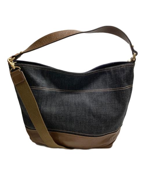 BURBERRY BLUE LABEL（バーバリー ブルー レーベル）BURBERRY BLUE LABEL (バーバリー ブルー レーベル) ワンショルダーバッグ インディゴの古着・服飾アイテム