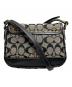 COACH (コーチ) シグネチャーターンロックショルダーバッグ グレー：8000円