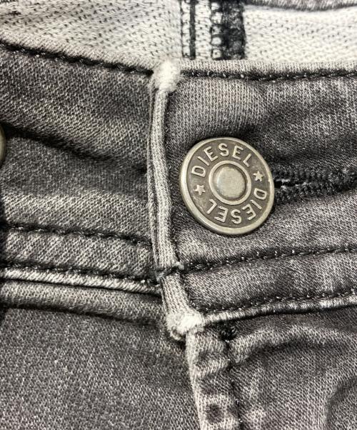 DIESEL（ディーゼル）DIESEL (ディーゼル) ストレッチデニムパンツ　KROOLEY-X-SP2-NE ブラック サイズ:W32の古着・服飾アイテム
