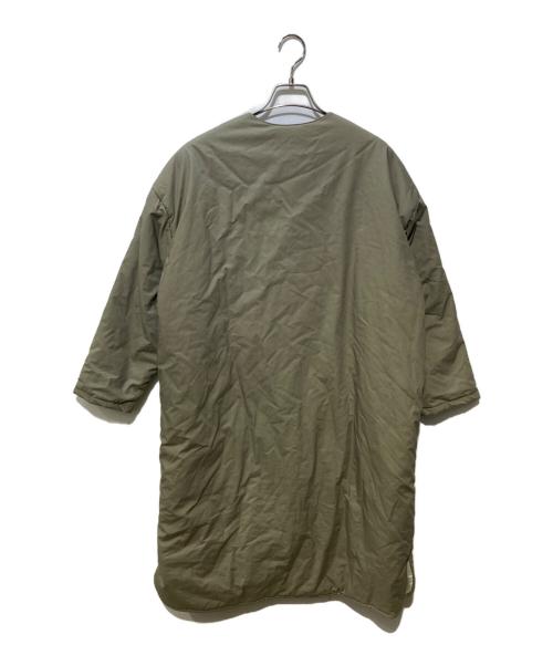 オローネ（オローネ）オローネ (オローネ) 中綿コート ベージュ サイズ:FREEの古着・服飾アイテム