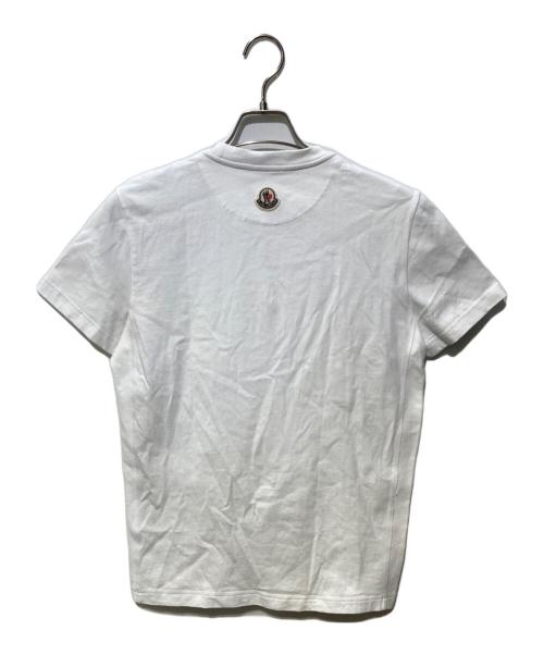 MONCLER（モンクレール）MONCLER (モンクレール) MAGLIA T-SHIRT ホワイト サイズ:SIZE Sの古着・服飾アイテム