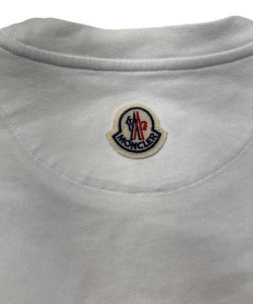MONCLER（モンクレール）MONCLER (モンクレール) MAGLIA T-SHIRT ホワイト サイズ:SIZE Sの古着・服飾アイテム
