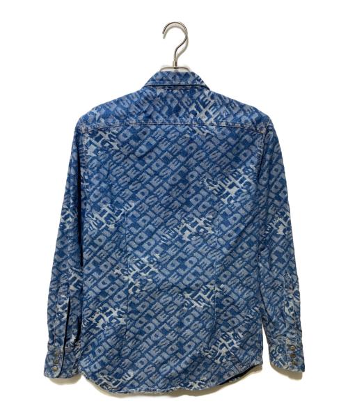 DIESEL（ディーゼル）DIESEL (ディーゼル) D-LEO CAMICIA DENIM SHIRT ブルー サイズ:XSの古着・服飾アイテム