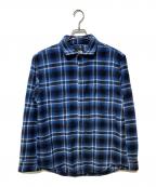 THE NORTH FACEザ ノース フェイス）の古着「ウールシャツ」｜ブルー