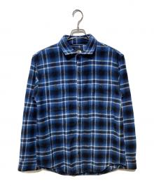 THE NORTH FACE（ザ ノース フェイス）の古着「ウールシャツ」｜ブルー