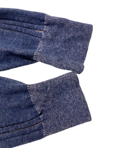 adidas（アディダス）adidas (アディダス) ニットパーカー ネイビー サイズ:Lの古着・服飾アイテム