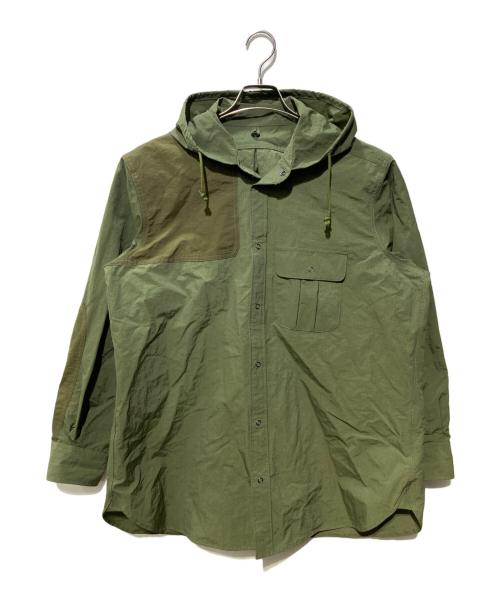 MOUNTAIN RESEARCH（マウンテンリサーチ）MOUNTAIN RESEARCH (マウンテンリサーチ) MT. Shirt オリーブ サイズ:SIZE Lの古着・服飾アイテム