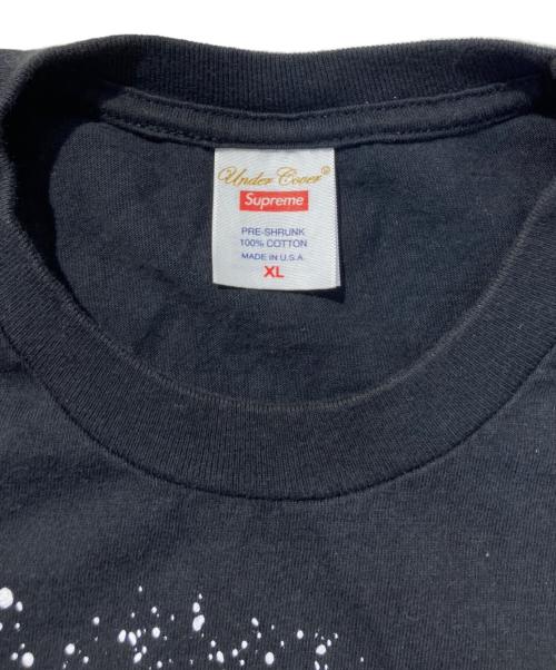 SUPREME（シュプリーム）Supreme (シュプリーム) UNDER COVER (アンダーカバー) Tag Tee ブラック サイズ:XLの古着・服飾アイテム